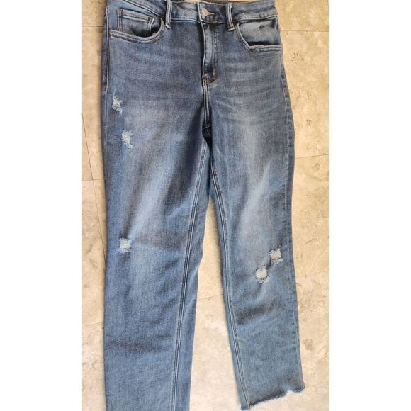 31 Lovervet by Vervet distressed stretch skinny jeans - Picture 6 of 9